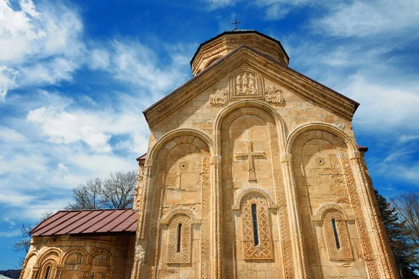 Nikortsminda katedrális Racsa, Grúzia — Stock Fotó
