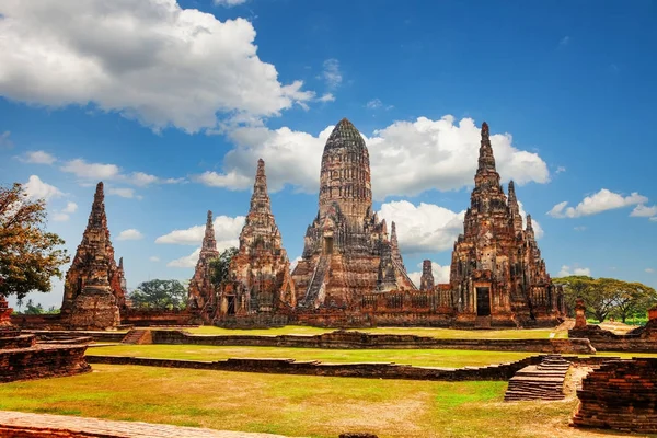 Tempio di Wat Phra Ram nel Parco Storico di Ayutthaya, Thailandia — Foto Stock