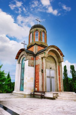 Kilise, yeni Şehitler, Kragujevac, bulur Memorial museum ve park 