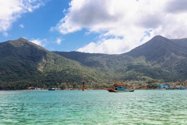 Tanga Nai Pan Yai beach, cennet, Malibu veya şişe Beach'de Chaloklum, Koh Samui, Tayland