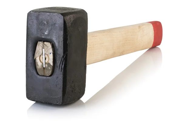 Small hammer with wooden handle — Stock Photo, Image