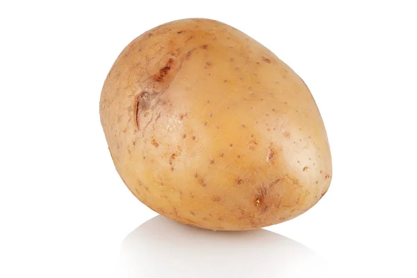 Potatis på vit bakgrund — Stockfoto