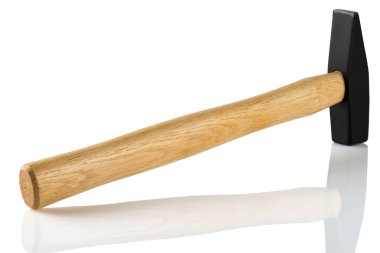 ahşap sapı ile çekiç