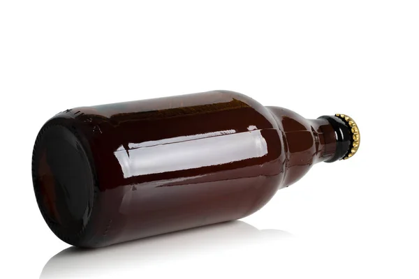 Brown beer bottle — Stock Photo, Image