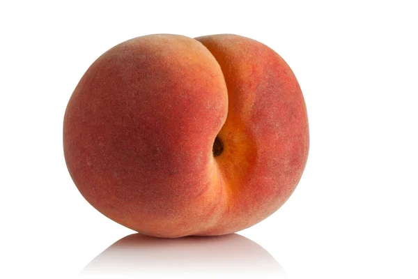 Стиглий і соковитий персик — стокове фото