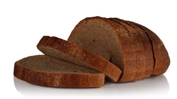 Le fette di pane di segale — Foto Stock
