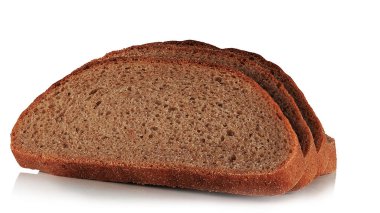 Çavdar ekmek dilimleri