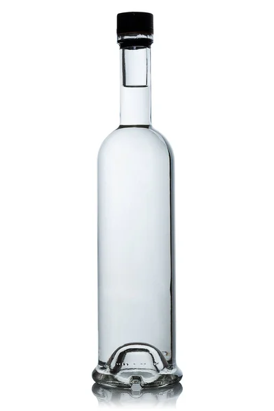 Botella llena de vodka —  Fotos de Stock