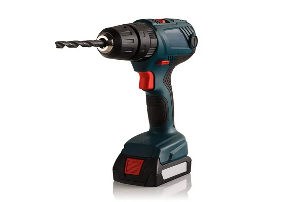 Cordless drill, screwdriver — Stock Photo, Image