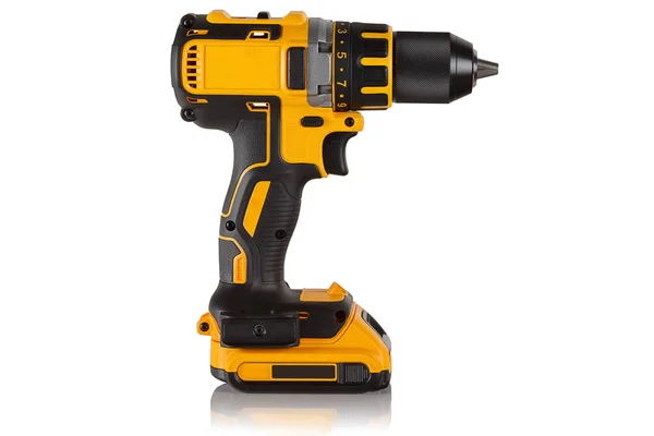 Cordless drill, screwdriver — Stock Photo, Image