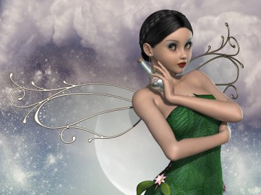 Fantezi manzara 3d render