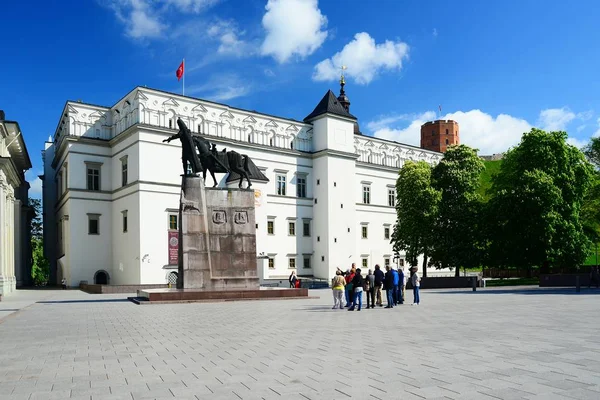 Palazzo dei Granduchi di Lituania nella città di Vilnius — Foto Stock