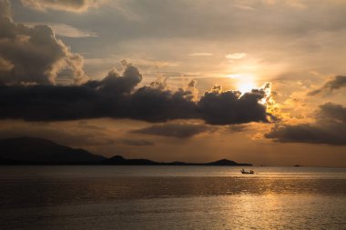 Tayland günbatımı - Koh Samui