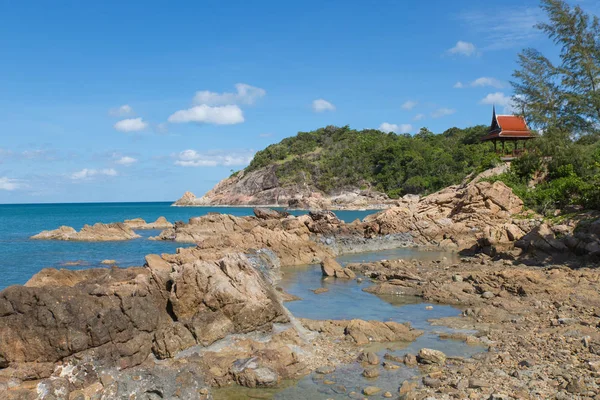 Choeng Mon Beach - Koh Samui Royaltyfria Stockbilder