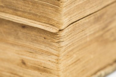 eski kitap - sayfaları portre