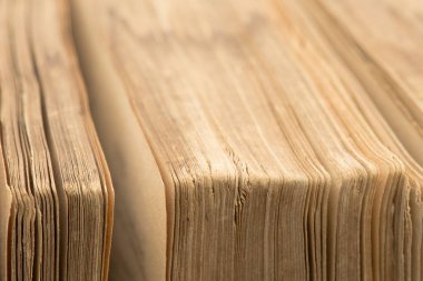 eski kitap - sayfaları portre