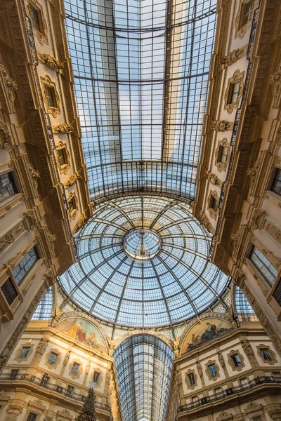 Galleria Vittorio Emanuele II - Mailand Stockbild