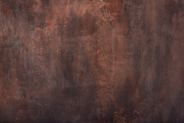 Kahverengi paslı doku duvar arka planı için
