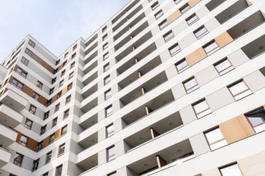 Dış görünüşü güzel olan, modern bir ev. Avrupa