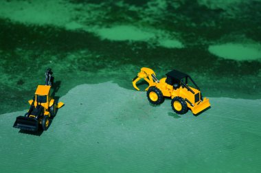 Folklor Han Nehri akıntı yönünde yeşil bölgede henüz tamamlanmamıştır.