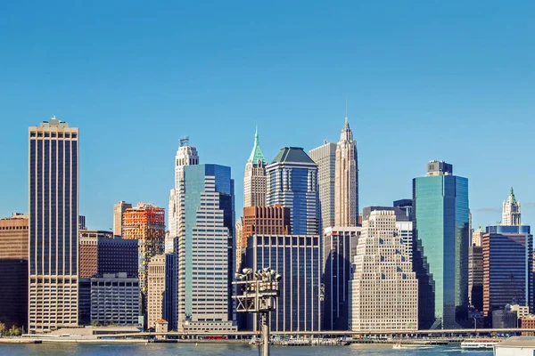 Skyline Van Gebouwen Midtown Manhattan New York City Verenigde Staten — Stockfoto