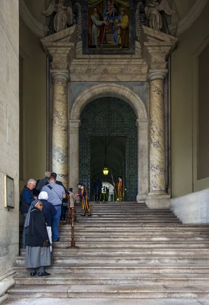 Ciudad Del Vaticano Roma Italia Noviembre 2016 Una Las Entradas — Foto de Stock