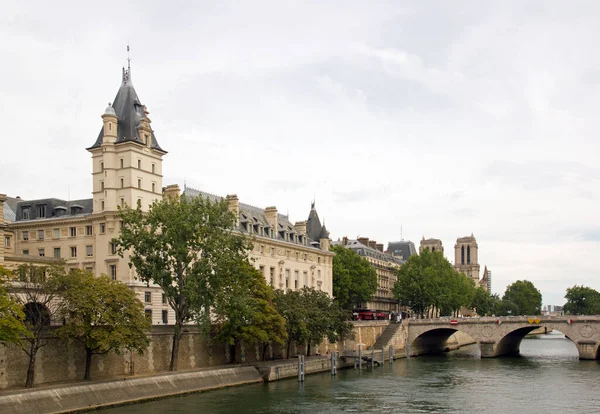 Paris Quai Des Orfevres Pont Neuf Notre Dame Paris France — Stock Photo, Image