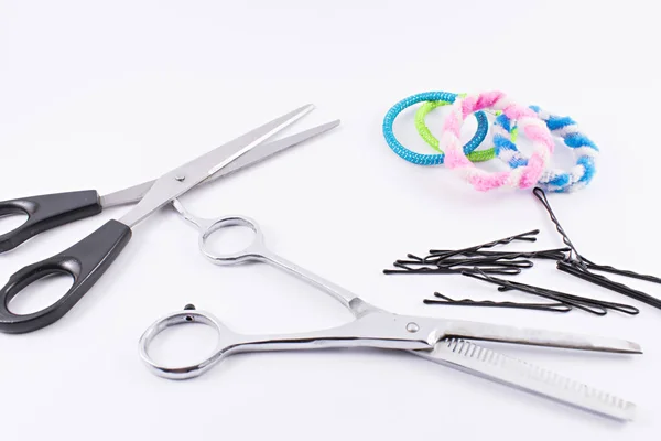 Hairdressing and hairstyle set — Stock Photo, Image