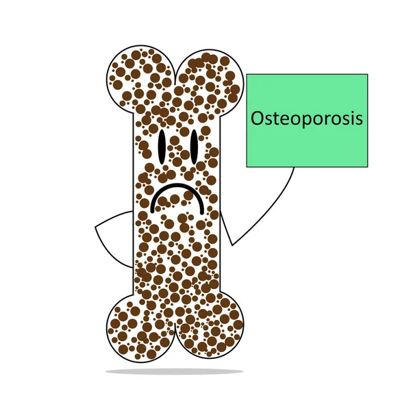 Osteoporoz ile hasta kemik.