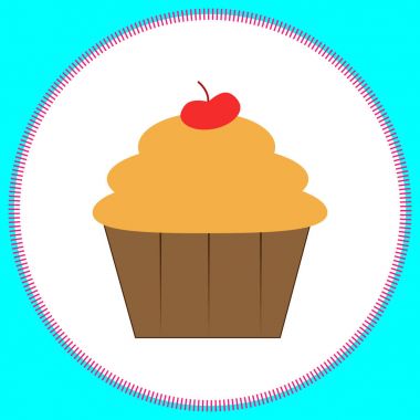 bir kurabiye ile simgesi.