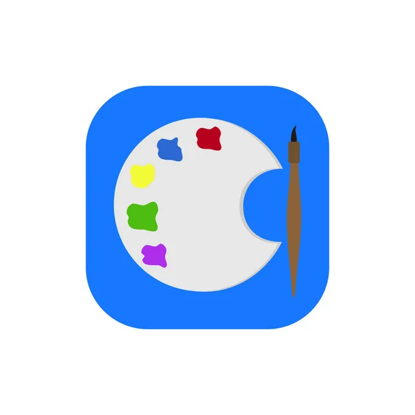 boya ve fırça paleti simgesi.