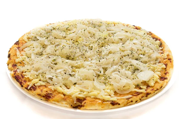Pizza fugazzeta.