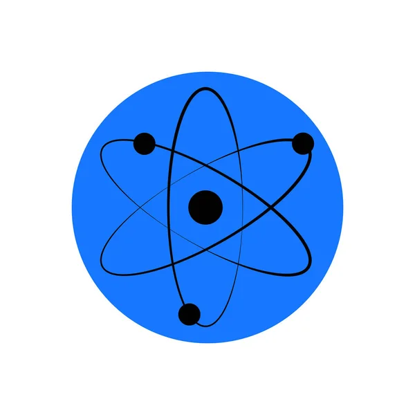 Pictogram van een molecuul. — Stockvector