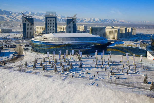 Stock image Sports complex Almaty Arena. Almaty, Kazakhstan