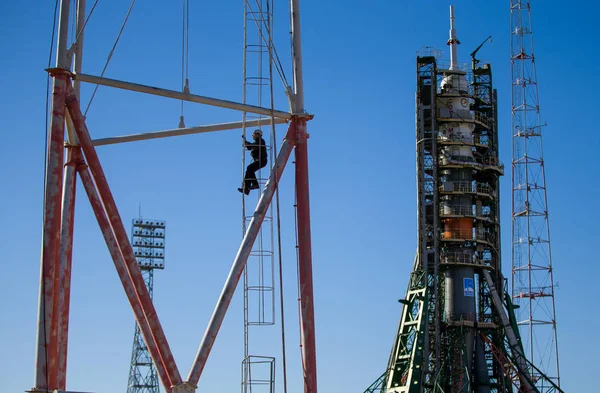 Cosmódromo Baikonur Ciudad Kyzylorda Kazajistán —  Fotos de Stock