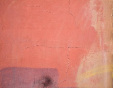 Eski püskü kırmızı duvar. Doku arka plan.