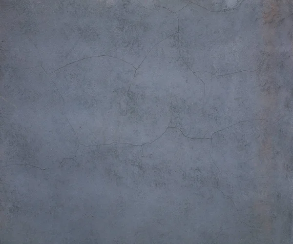 古い暗い灰色青いぼろぼろでコンクリートの壁の亀裂。テクスチャ背景. — ストック写真