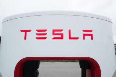 Tesla supercharger unit clipart
