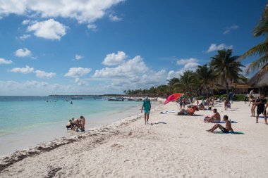 Akumal kum plaj, Meksika