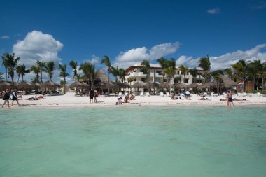 Akumal kum plaj, Meksika