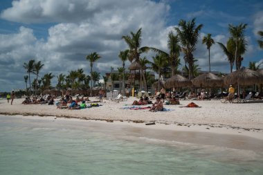 Akumal kum plaj, Meksika