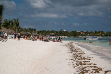 Akumal kum plaj, Meksika