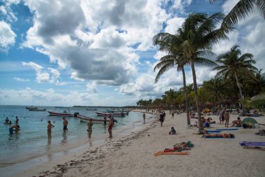 Akumal kum plaj, Meksika