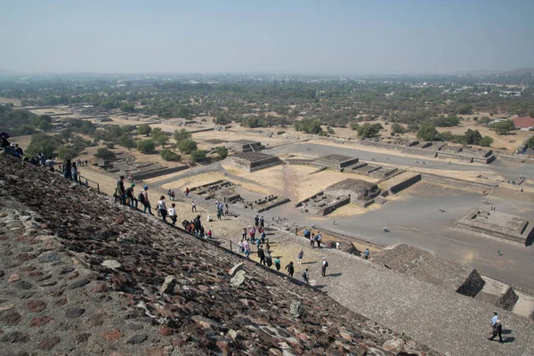 Pirámide del sol, Teothiuacan — Foto de Stock