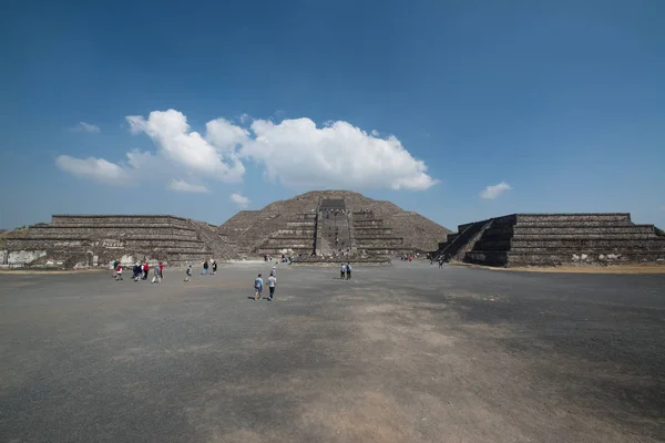 Pirâmide da lua em teotihuacan — Fotografia de Stock