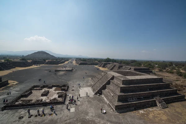 Sitio arqueológico de Teotihuacán, México — Foto de Stock
