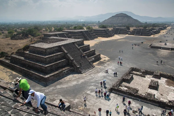 Teotihuacan sítio arqueológico, México — Fotografia de Stock
