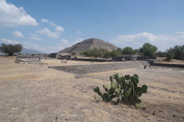 Teotihuacan régészeti lelőhely, Mexikó — Stock Fotó