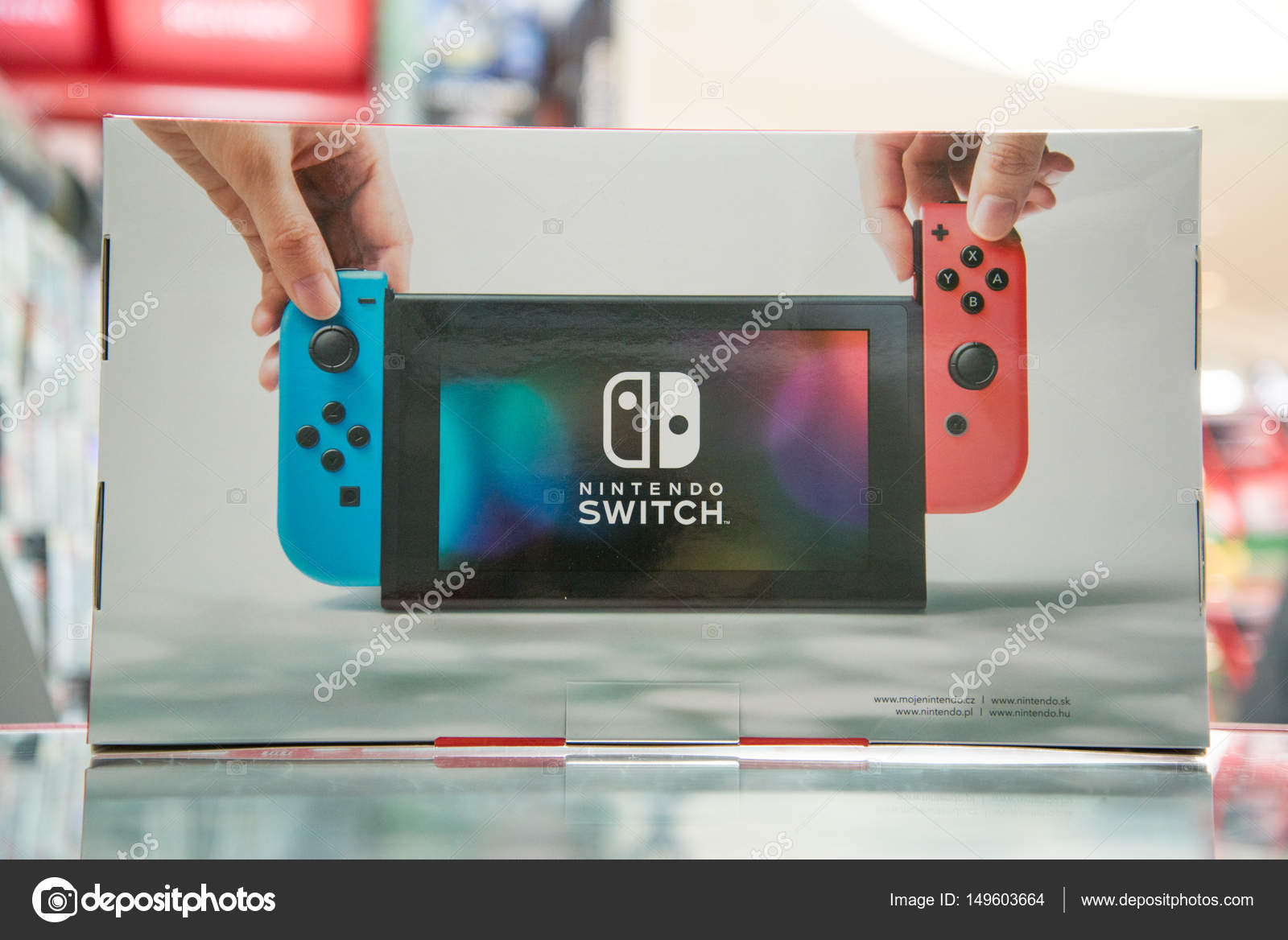918 Nintendo Switch Stock Photos Images Download Nintendo Switch Pictures On Depositphotos