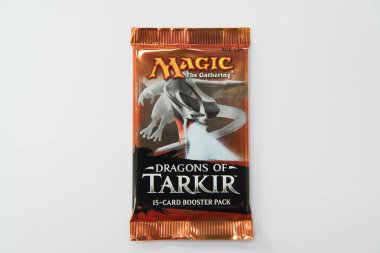 Magic the Gathering Dragons of Tarkir Booster pack clipart